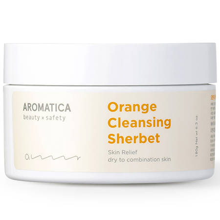 Купить Aromatica Orange Cleansing Sherbet - Очищающий бальзам-щербет для снятия макияжа