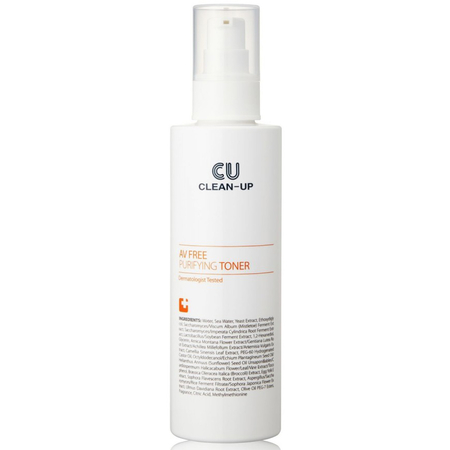 Купить CU Skin Clean-Up AV Free Purifying Toner - Тонер для проблемной кожи